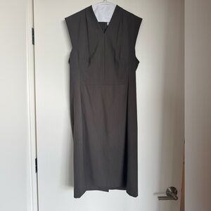 MM Lafleur Charcoal Midi Dress